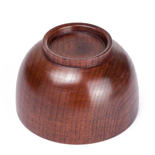 Bol japonais en bois naturel