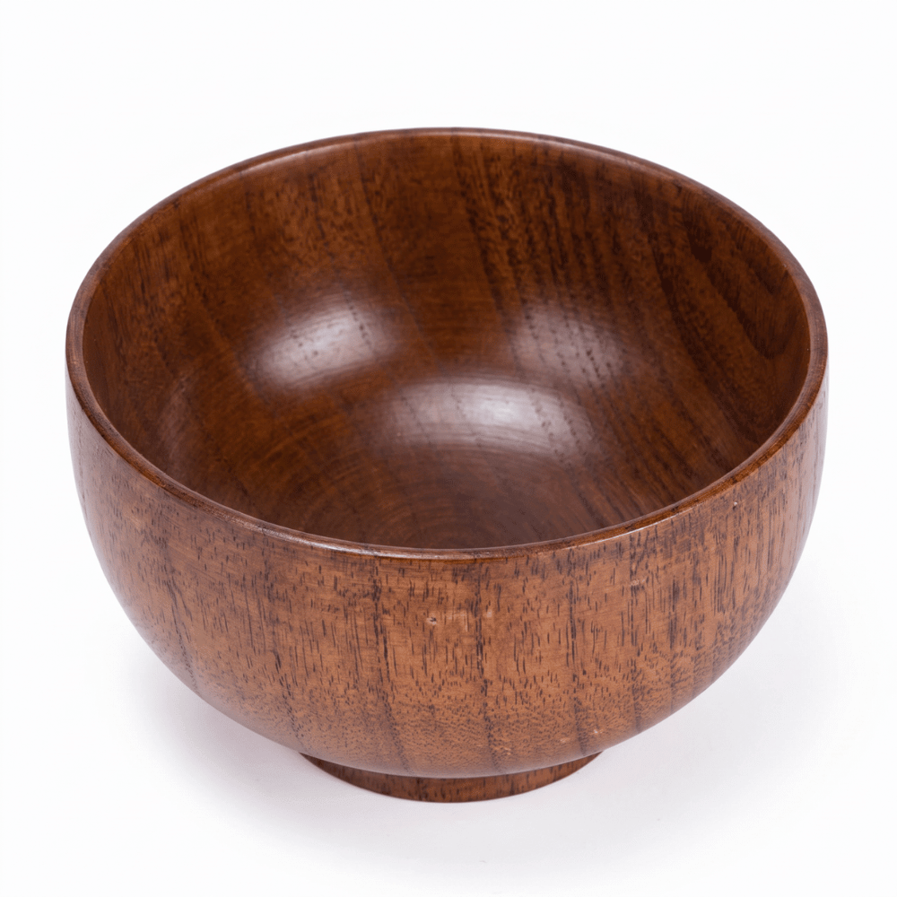 Bol japonais en bois naturel
